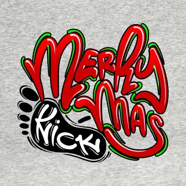 Merry kickmas by Graffitidesigner